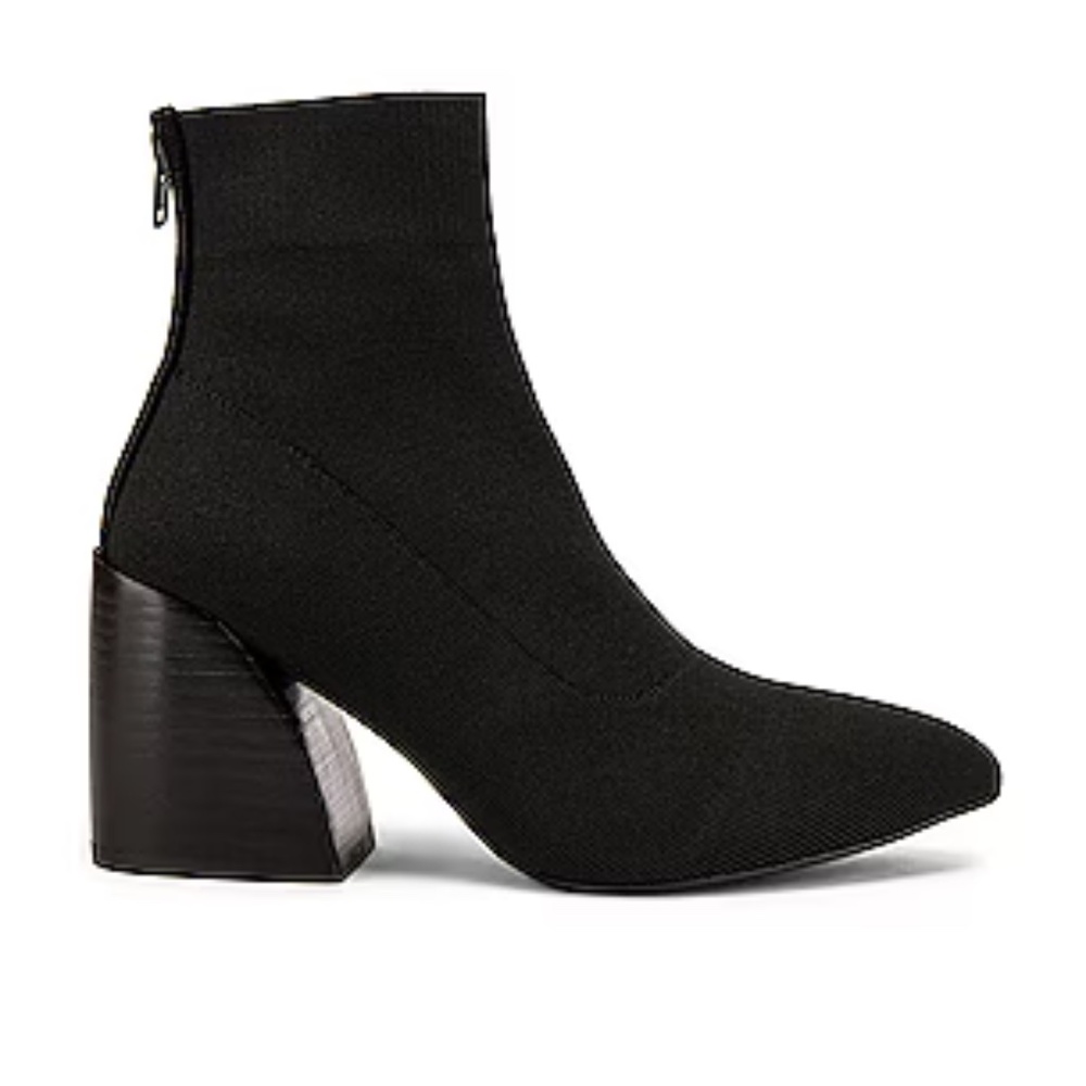 Jeffrey Campbell Bentlee Ankle Sock Boot in Black size 9